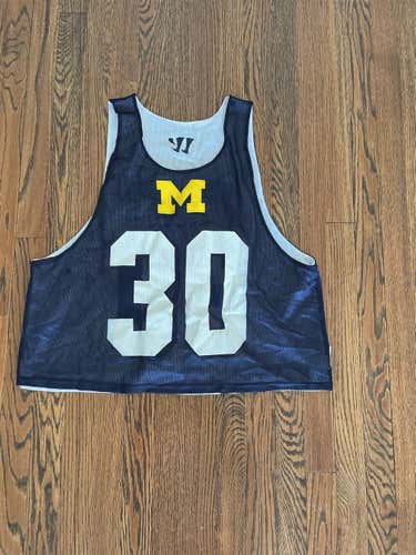 Michigan University Lacrosse Reversible Practice Jersey #30