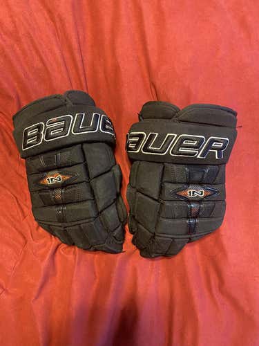 Black Senior Bauer 14"  Nexus 1N Gloves