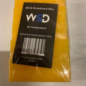 Ski Snowboard hot Wax 5 bars Total weight 1/2  lbs of wax universal