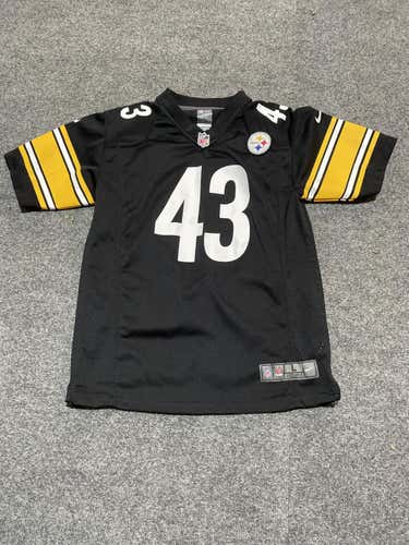 Pittsburgh Steelers Troy Palomalu black jersey