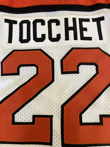 Vintage CCM Rick Tocchet 22 Flyers home Jersey size L