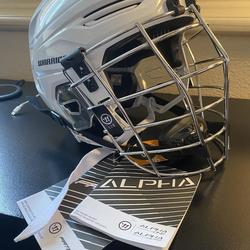 BN W/Tags Alpha Pro Fatboy 2.0 Box Lacrosse Helmet