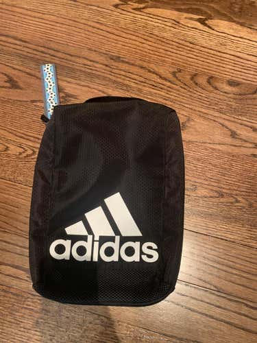 Black Used Adidas GOALIE glove bag & Red Bull cleat bag GREAT SHAPE BOTH BAGS INCLUDED!