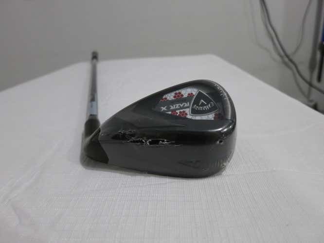 Callaway RAZR X Black Approach Gap Wedge AW - 49* - Ladies Flex Graphite - NEW