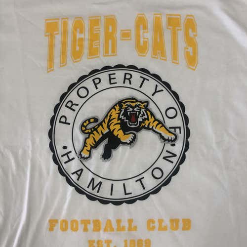 Hamilton Tiger-Cats CFL Adult Large Shirt