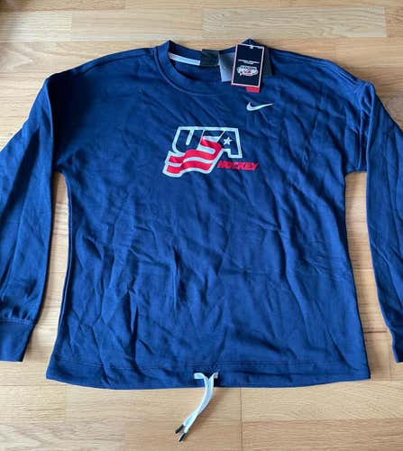 Team USA Hockey Nike Pullover/Crewneck - WMNS S