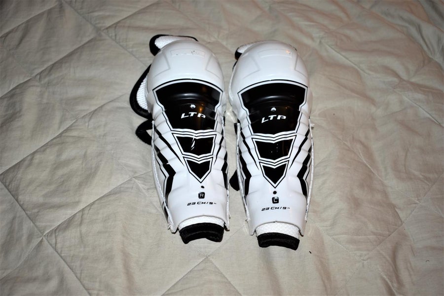 CCM LTP Hockey Shin Pads, 9 Inch - New Condition!
