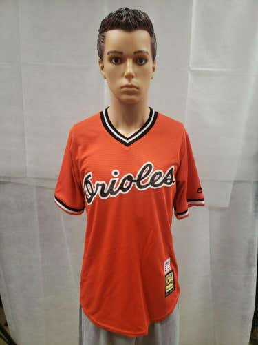 NWOT Cal Ripken Jr. Baltimore Orioles Cooperstown Collection Majestic Jersey S