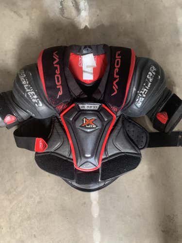 Used Senior Medium Bauer Vapor 1X Lite Shoulder Pads