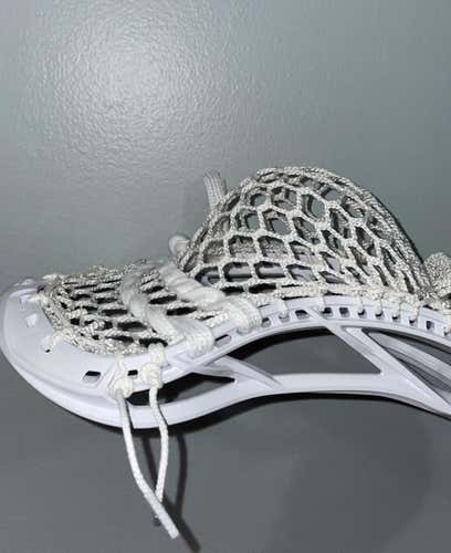 White New Attack & Midfield Strung Optik 3.0 Head