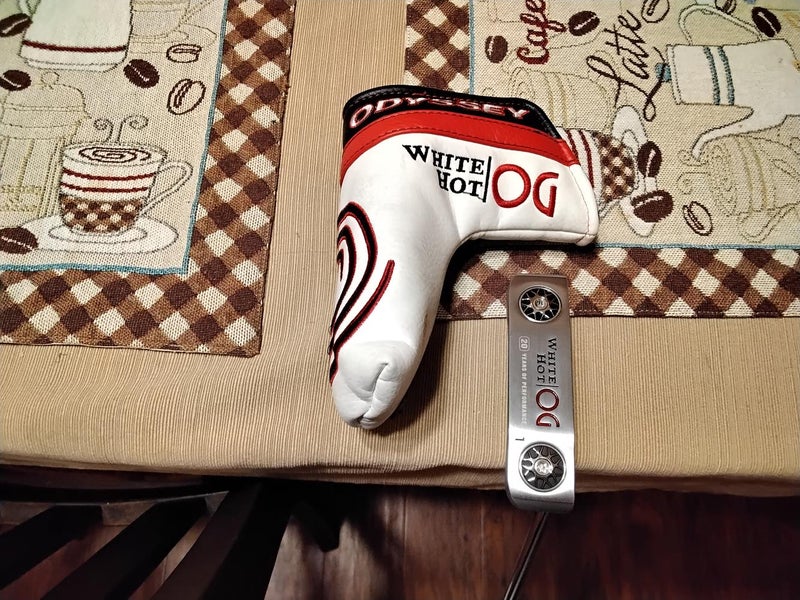 Used Men's Odyssey White Hot OG Right Handed Blade Putter 34"