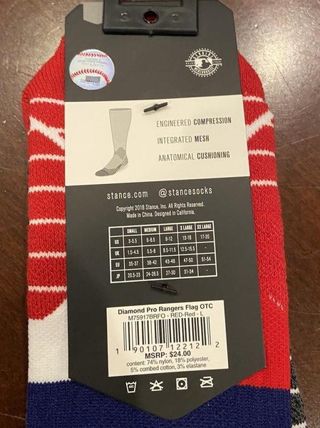 Stance MLB Washington Nationals Diamond Pro OTC Socks