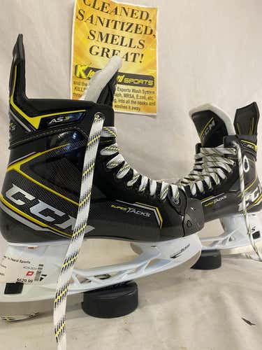 New CCM Supertacks AS3 Ice Hockey Size 8 D Skates