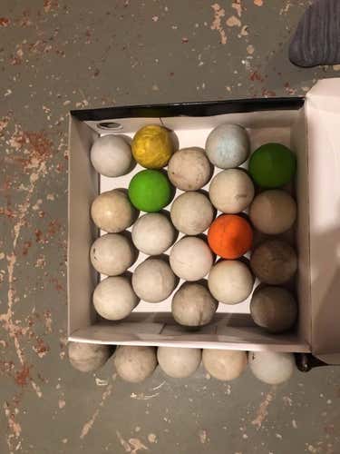 25 Pack of Lacrosse Balls