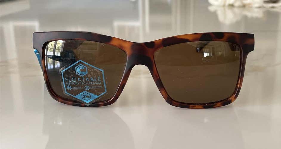 Carve Voyager Floating Sunglasses - Matte Tort / Brown Polarized