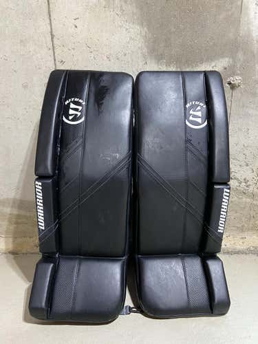Black Intermediate 30" + 1 Warrior Ritual G5 Goalie Leg Pads