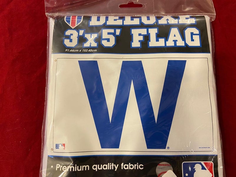 Chicago Cubs W Win Flag MLB 3' x 5