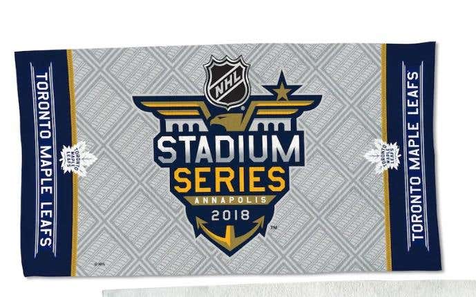 Toronto Maple Leafs WinCraft 2018 NHL Stadium Series Two-Sided 22" x 42" On Ice Towel - NEW