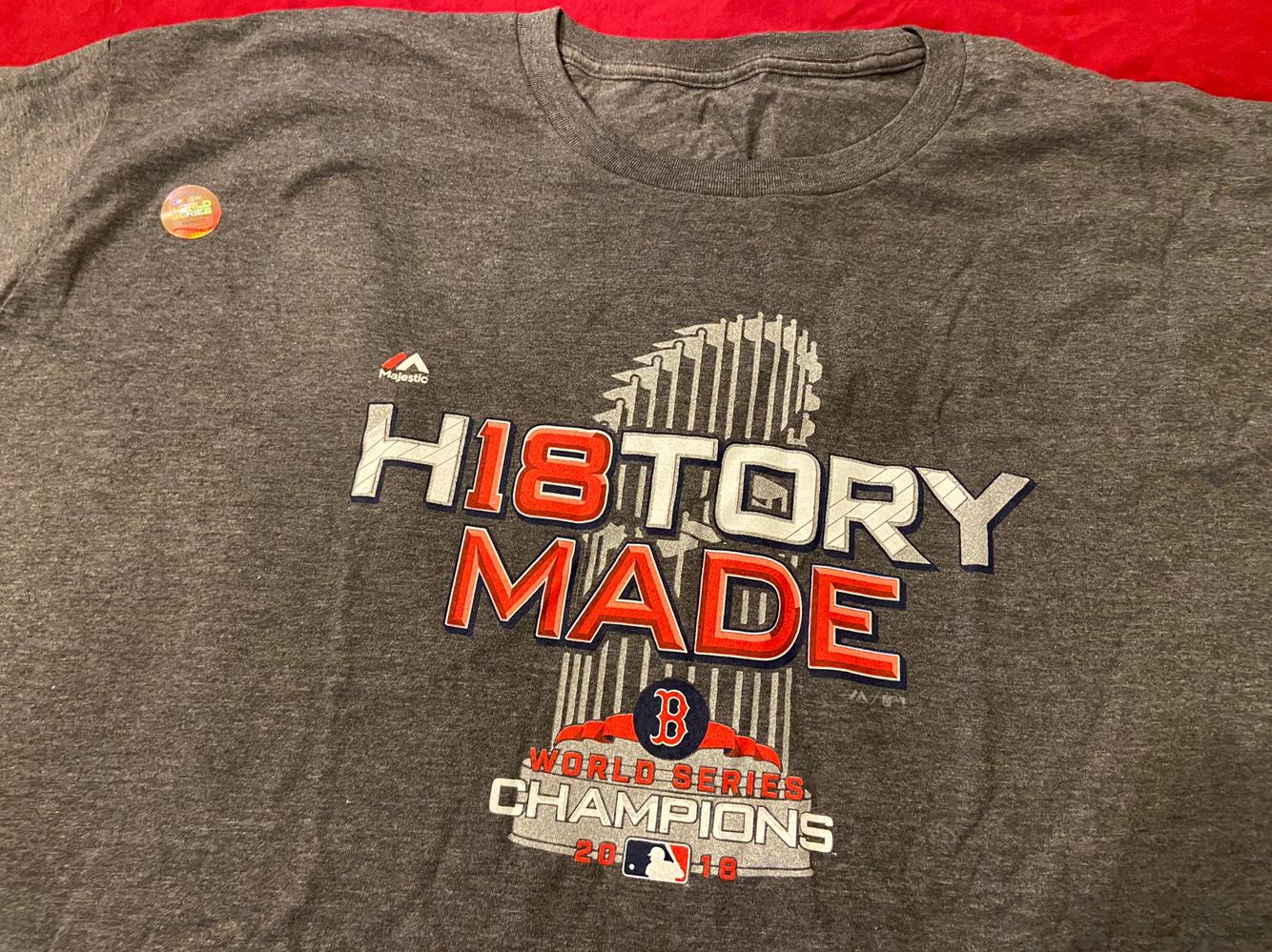 Boston Red Sox Nike 2018 World Series Bound Cotton T-Shirt AL