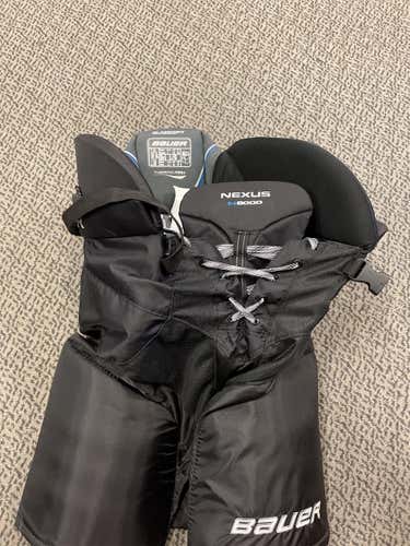 Black Senior Large Bauer Nexus N8000  Hockey Pants