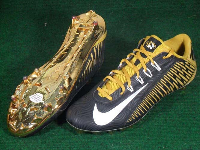 Missouri Tigers PE Sample Nike Vapor Carbon Elite 2.0 2014 TD Football Cleats 13