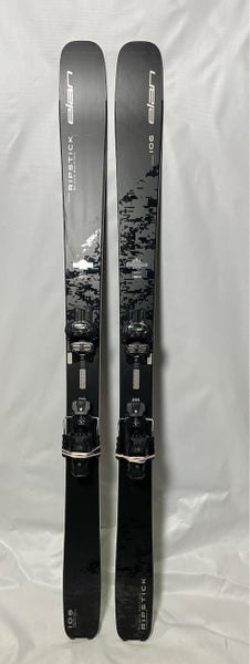 Men's 2021 All Mountain With Bindings Max Din 13 Ripstick 106 black edition Skis