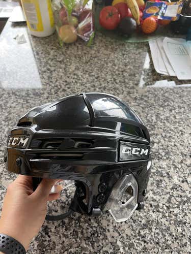 Black Used Medium CCM  Tacks 910 Helmet