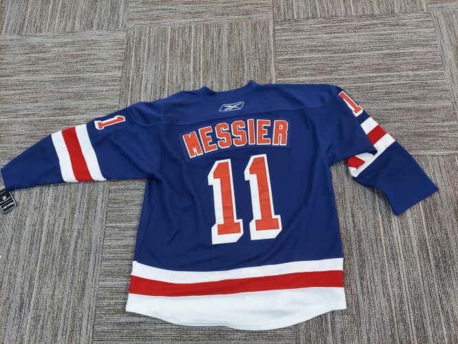 New Blue Messier Adult Size 52 CCM Jersey