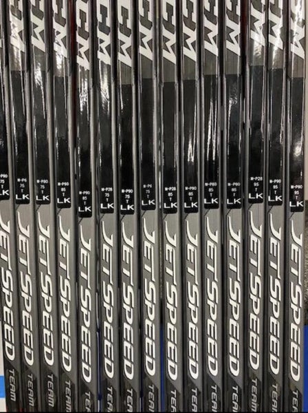 New Right Handed Pro Stock JetSpeed FT2 Team Hockey Stick Two Pack