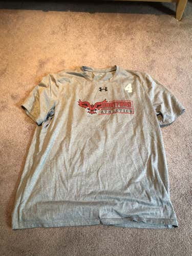 Gray Used Large Under Armour Shirt