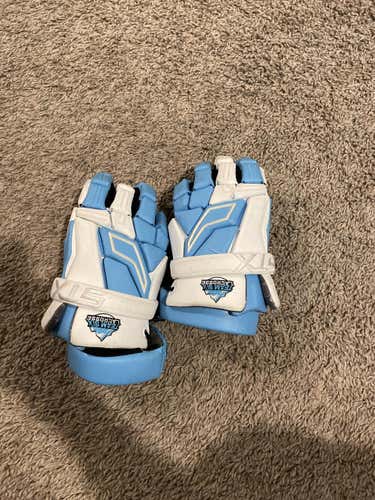 Blue New STX 12" Cell III Lacrosse Gloves