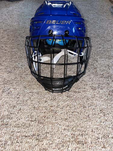 Blue New Small Bauer Re-Akt 150 Helmet