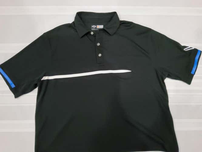 Black Men's Used Adult Large Callaway Opti Dri Shirt