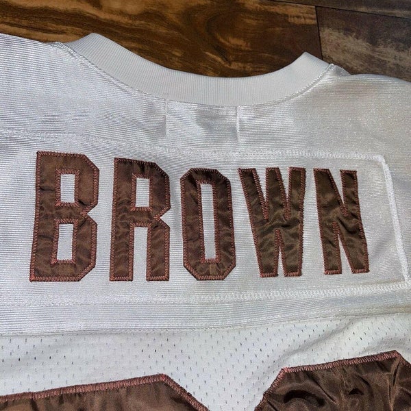 Jeff Hamilton, Shirts, Cleveland Browns Jim Brown Throwback Jersey