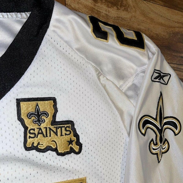 REGGIE BUSH New Orleans SAINTS Football REEEBOK Sewn Alternate 4XL Jersey  NEW