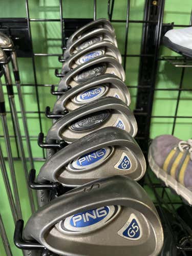 Used Ping G5 4i-sw Steel Regular Golf Iron Or Hybrid Sets