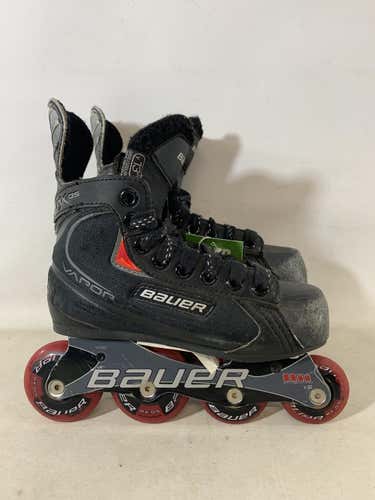 Used Bauer Rx05 Roller Hockey Skates Size Youth 13