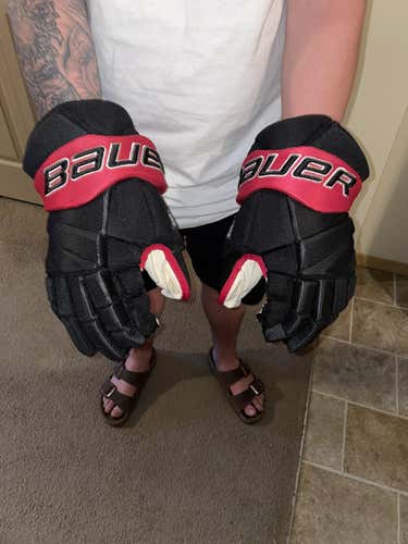 New Bauer 14" Gloves