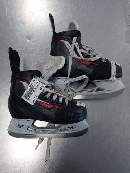 Used Ccm Jetspeed 250 Youth 12.0 Ice Skates Ice Hockey Skates