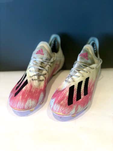 White Men's Molded Cleats Adidas X 19.1 Cleats