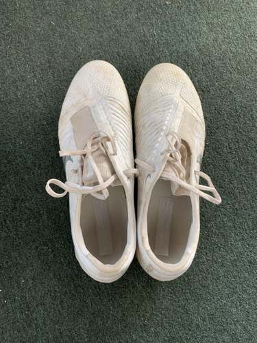 White Used Size 10 (Women's 11) Nike Phantom Venom Elite FG Cleats