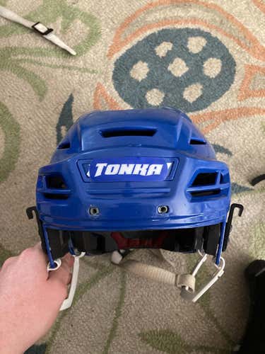 Blue Used Large CCM Resistance 300 Helmet