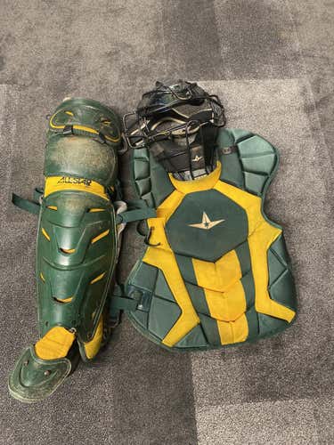 All star adult catchers gear college issued