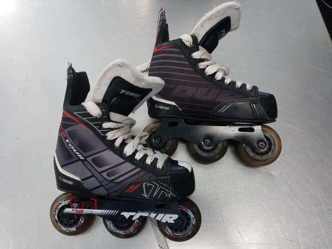 Used Tour Skate Fb-225 Junior 01 Street Hockey Roller Hockey Skates