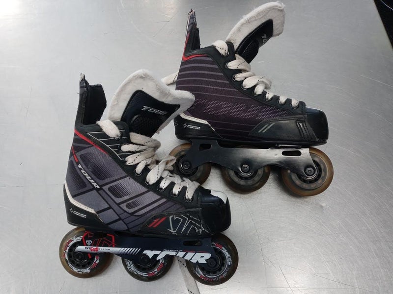 Used Tour Skate Fb-225 Junior 01 Street Hockey Roller Hockey Skates