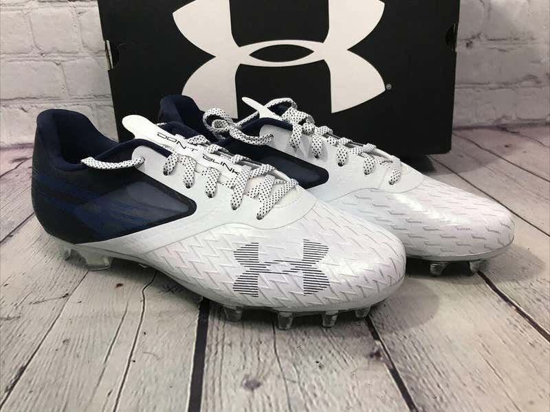 Under Armour Men's Blur Lux Synthetic Low Football Cleats Size 8.5
