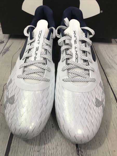 Under Armour Men's Blur Lux Synthetic Low Football Cleats Size 8.5
