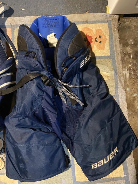 Blue Used Medium Bauer Nexus 1N Hockey Pants
