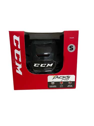 New CCM Tacks 710 Small Helmet Black Pro Stock