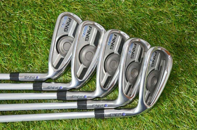 Ping G Iron Set Right Handed 37.25" Graphite Senior Golf Pride
